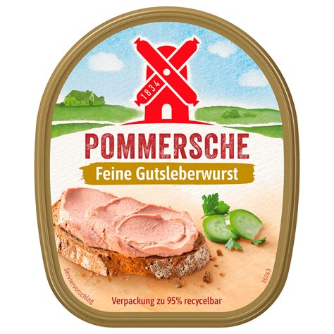 Rügenwalder Mühle Pommersche Gutsleberwurst fein 125g bei REWE online