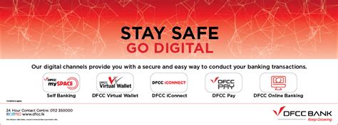 Your Options For Banking Safely At Home With Dfcc Bank Dfcc Bank Plc