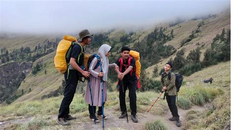 Pendakian Puncak Gunung Rinjani Via Sembalun Torean Bagian Akhir