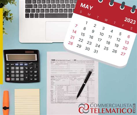 Le Scadenze Fiscali Del Mese Di Maggio Commercialista Telematico