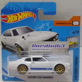 Hot Wheels Custom Ford Maverick Sung Kang Han Shopee Brasil