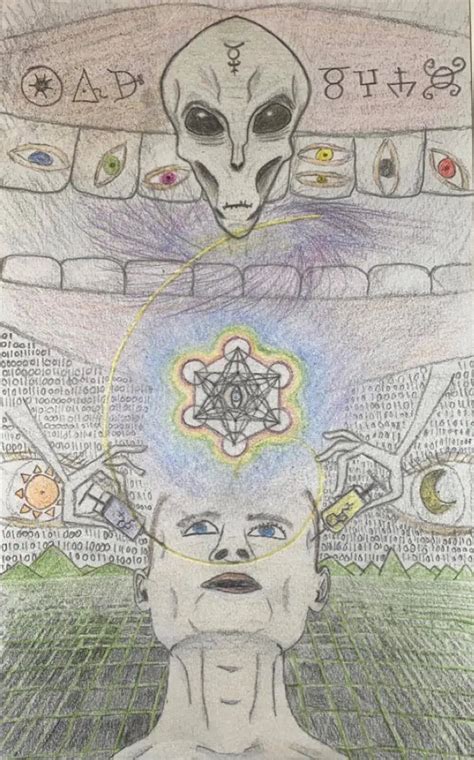 Holy Fuck What Did I Just Smoke Colored Pencil First Picture Ive Put Real Effort Into