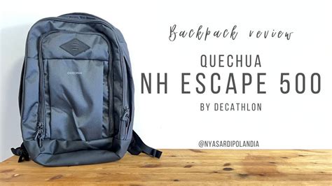 Quechua NH Escape 500 16 L By Decathlon Backpack Review YouTube