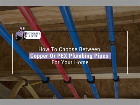 How To Choose Between Copper Or Pex Plumbing Pipes