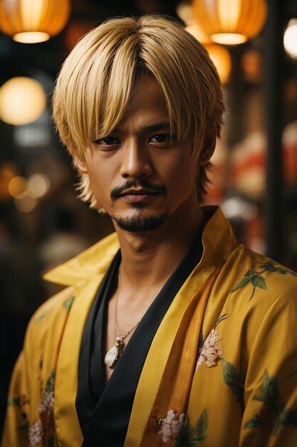 Premium Ai Image Becoming A Character Sanji In The Japanese Anime One