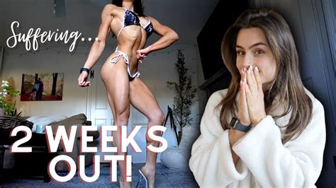 Weeks Out Bikini Prep Series Reality Of Getting Shredded Youtube