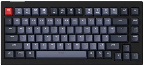 ᐉ Ігрова клавіатура KEYCHRON V Key QMK Gateron G PRO Blue Hot Swap RGB Carbon Black V B