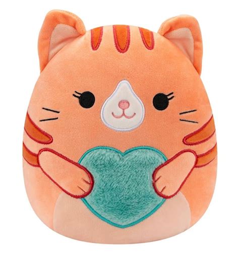 Squishmallows 8 Valentines Gigi The Tabby Cat