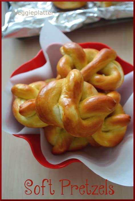 Veggie Platter Hot Buttered Soft Pretzels