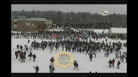 Westford Academy Varsity Football 2005 Youtube