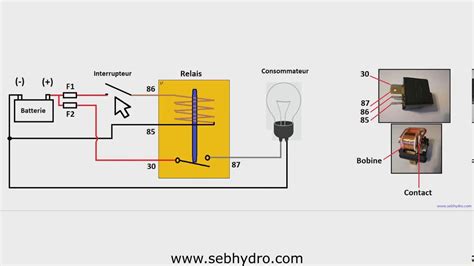 Branchement D Un Relais Type Automobile Vl Pl Tp Formation