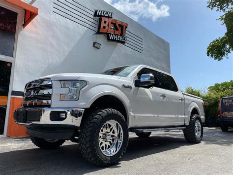 2015 Ford F 150 White American Force B02 Trax Wheel Front