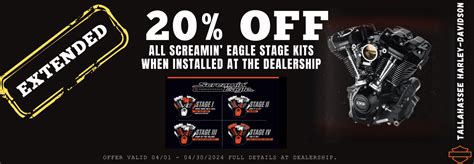 Thd Partsservice Promotions Tallahassee Harley Davidson Florida