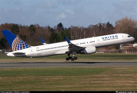 N14115 United Airlines Boeing 757 224 WL Photo By Nicolas C Kaemmerer