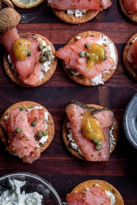 Smoked Salmon Goat Cheese Appetizers Sandra S Easy Cooking Recipe