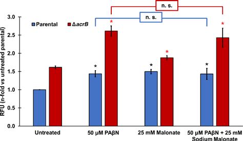 Figure From Sodium Malonate Inhibits The Acrab Tolc Multidrug Efflux