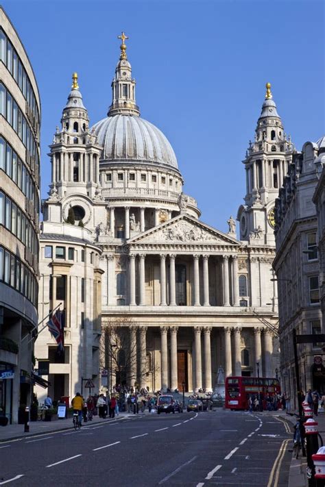 Catedral De San Pablo En Londres Imagen Editorial Imagen De Religioso