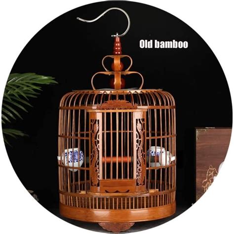 Ajw Cages Oiseaux En Bambou Vintage Voli Re Oiseaux Style Chinois