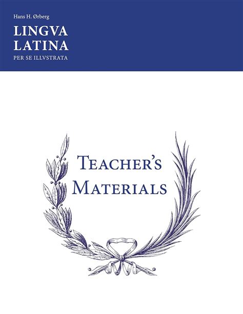 Amazon Lingua Latina Per Se Illustrata Teachers Materials Answer Keys For Pars I II