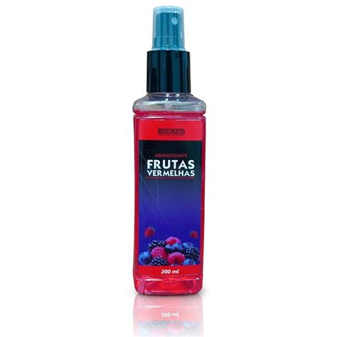 Aromatizante Frutas Vermelhas Standard Spray Ml Evo Auto No Shoptime