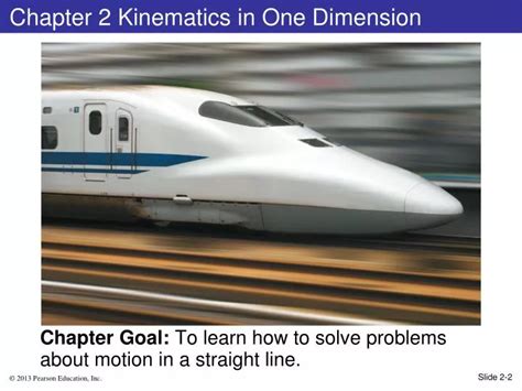 Chapter Kinematics In One Dimension