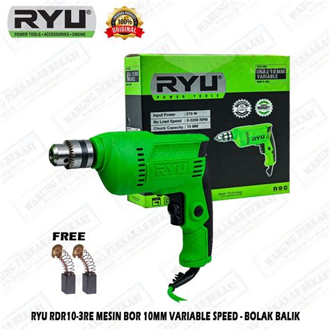 Jual Ryu Variable Drill Mesin Bor Tangan Bolak Balik Variable Speed 10