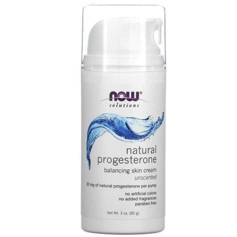 Now Foods Progesterone cream Прогестерон крем Нау Фудс 85 г ...