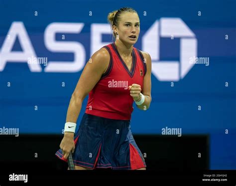 Aryna Sabalenka Halbfinale Us Open 2021 Fotos Und Bildmaterial In