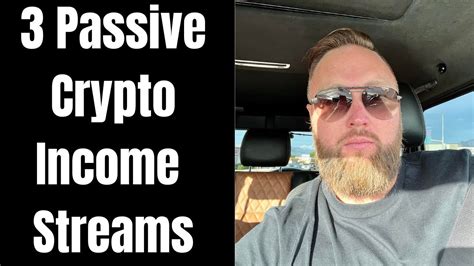 3 Passive Income Streams With Crypto Staking 2022 Youtube