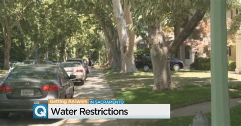 Residents Upset Sacramento City Council Didn T Ease Watering Restrictions Cbs Sacramento