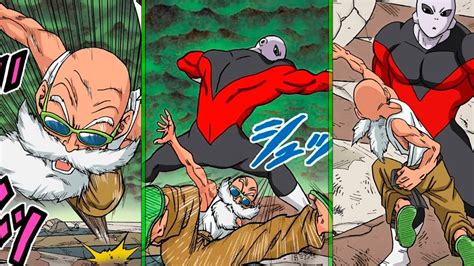 Maestro Roshi Vs Jiren Dragon Ball Super Manga Youtube