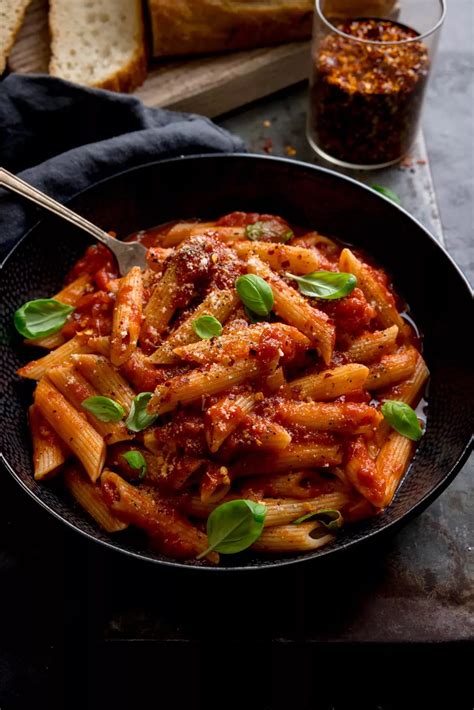 Penne Arrabiata Penne Pasta Recipes Red Sauce Pasta Italian Recipes