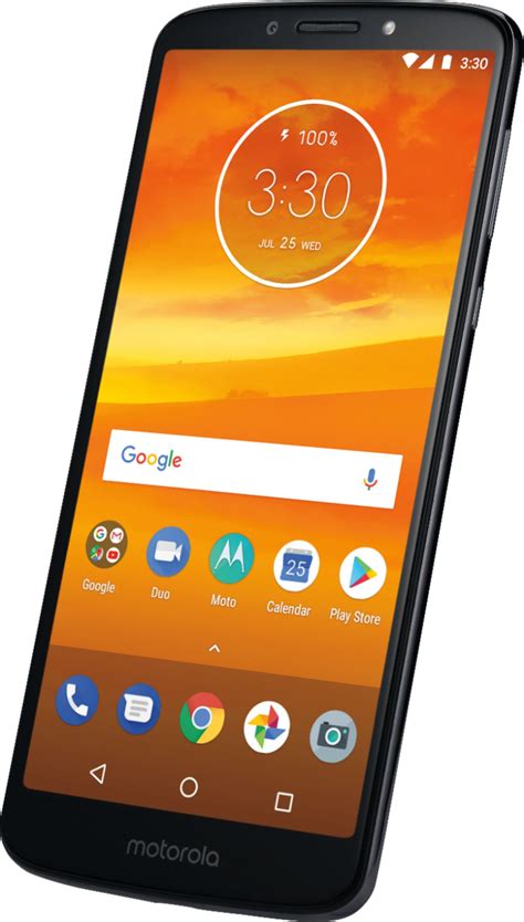 Best Buy Motorola Moto E5 Plus Black Consumer Cellular Moto E5 Plus