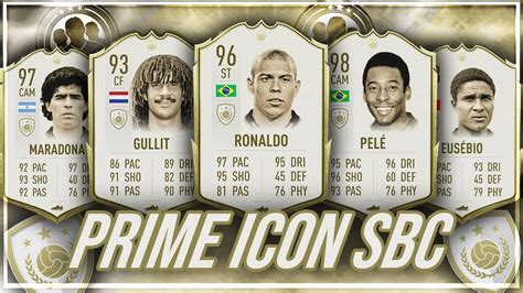 Fifa Prime Icon Sbc Saison Kommt Neue Icon Swaps Youtube