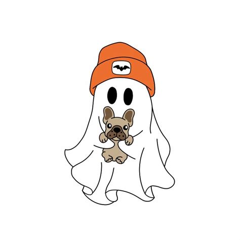 Cute Ghost With Dog Png Halloween Ghost Png Ghost Png Stay Spooky