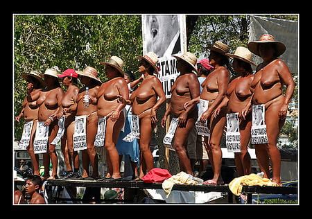 Pueblos Naked Protest Porn Pictures