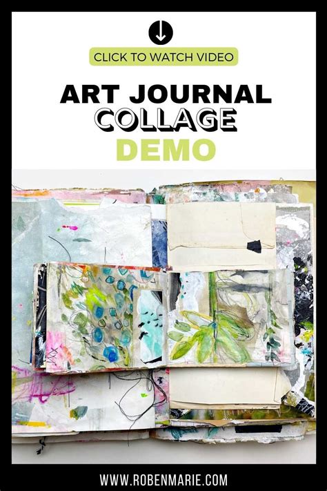 Botanical Art Journaling Demo In Junk Journal
