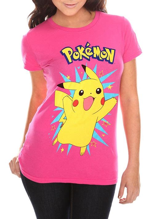 Pokemon Pikachu Pink Girls T Shirt Girls Tshirts Fandom Fashion T