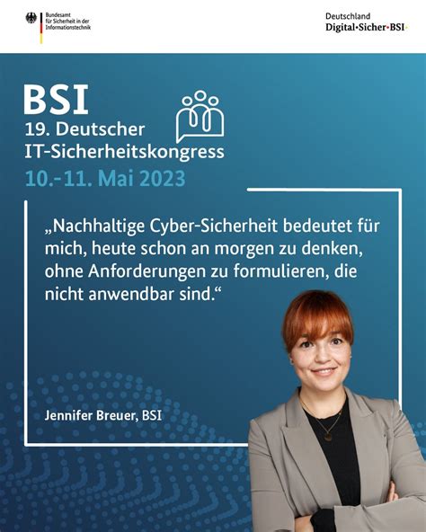 Bsi On Twitter Digitale Wahlalternativen Sind Gefragt Jennifer