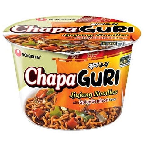 Nongshim Chapaguri Spicy Chajang Black Bean Sauce Ramyun Ramen Noodle