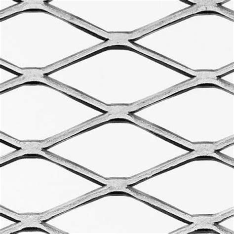 Hot Rolled Aluminium Expanded Metal Mesh For Industrial Size Feet