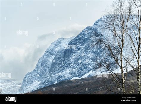 The North Face Of Ben Nevis In Winter Hi Res Stock Photography And