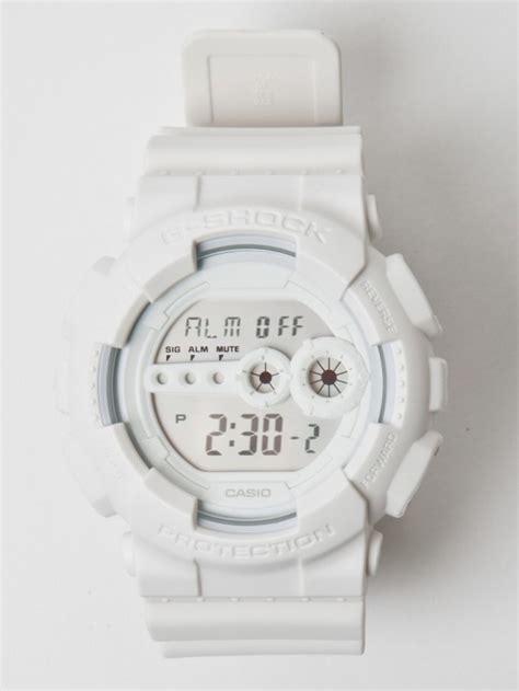 G Shock Gd 100 All White Watch Flawless Crowns