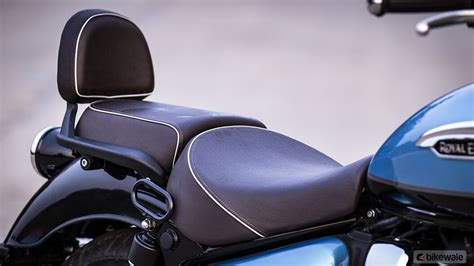 Royal Enfield Meteor 350 Seat Backrest Image Bikewale