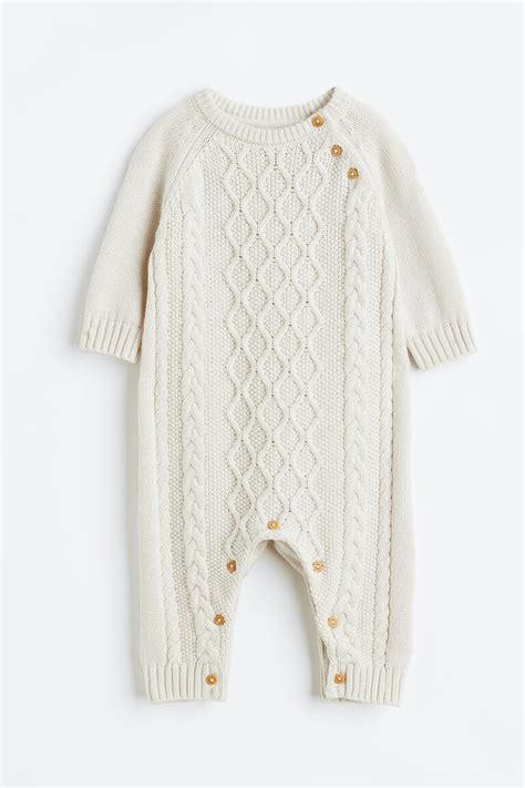 Knitted Romper Suit