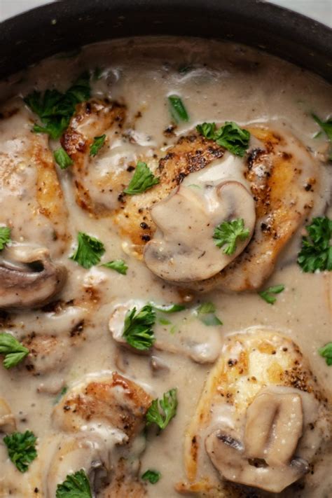 Easy Cream Of Mushroom And Chicken A Dash Of Macros