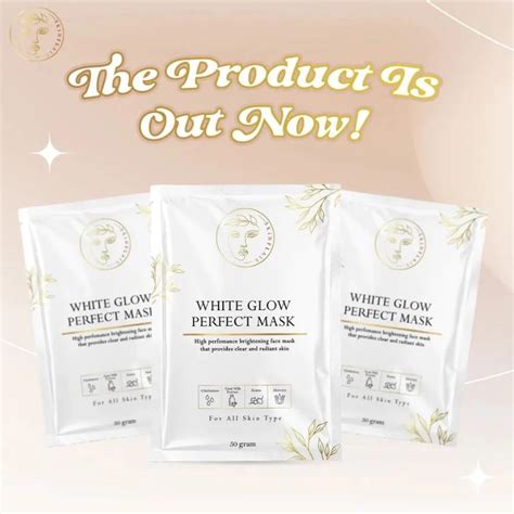 Mfi WHITE GLOW PERFECT MASK BY SKINFLAIR Net 50 Grams Shopee Malaysia