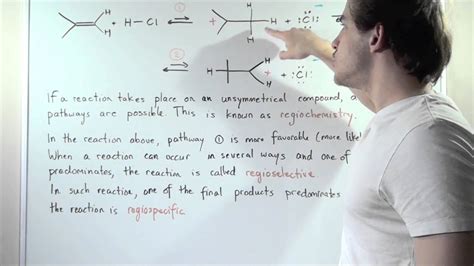 Regiochemistry, Regioselectivity and Regiospecificity - YouTube