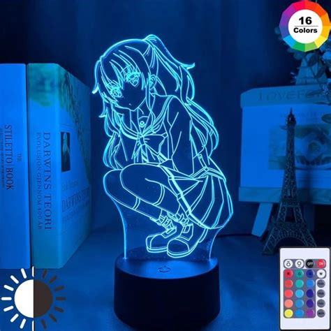 Anime Charlotte LED Night Light for Kids Bedroom Decor