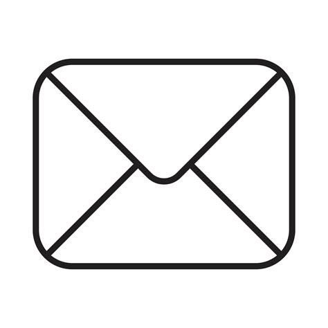 Message Icon Vector Inbox Icon Email Icon Envelope Mail Icon And